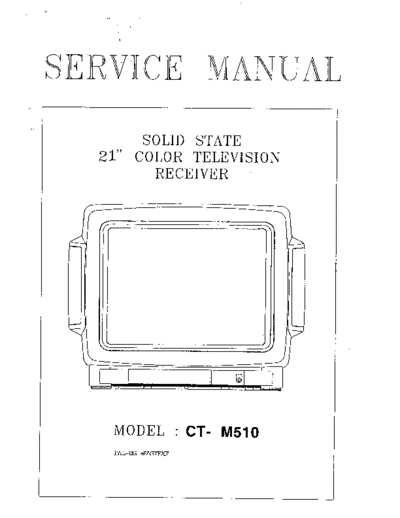 teac CT M510  teac TV CT_M510.PDF