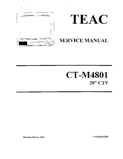 teac CT-M4801  teac TV CT-M4801.pdf
