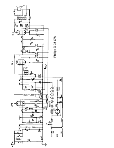 Philips d 23 gw  Philips Historische Radios D23GW d 23 gw.pdf