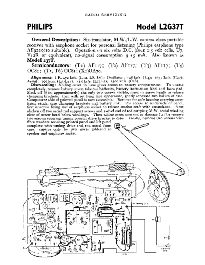 Philips l2g 37 t  Philips Historische Radios L2G37T l2g 37 t.pdf