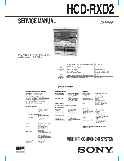 panasonic HCD-RXD2  panasonic Fax KXFM90PDW Viewing SGML_VIEW_DATA EU KX-FM90PD-W SVC Audio HCD-RXD2.pdf