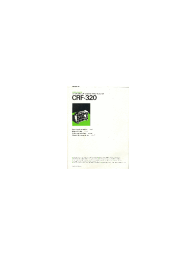 panasonic sony-crf-320manual  panasonic Fax KXFM90PDW Viewing SGML_VIEW_DATA EU KX-FM90PD-W SVC Audio sony-crf-320manual.pdf