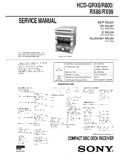 panasonic hcd-grx8 x  panasonic Fax KXFM90PDW Viewing SGML_VIEW_DATA EU KX-FM90PD-W SVC Audio hcd-grx8_x.pdf
