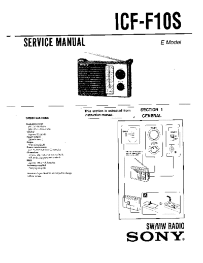 panasonic sony icf-f10s service manual  panasonic Fax KXFM90PDW Viewing SGML_VIEW_DATA EU KX-FM90PD-W SVC Audio sony_icf-f10s_service_manual.pdf