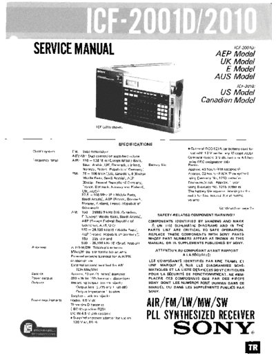 panasonic sony icf-2001d 2010 serv man  panasonic Fax KXFM90PDW Viewing SGML_VIEW_DATA EU KX-FM90PD-W SVC Audio sony_icf-2001d_2010_serv_man.pdf