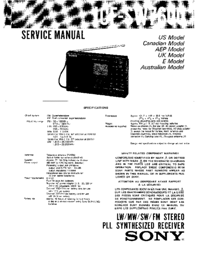 panasonic sony icf-sw7600  panasonic Fax KXFM90PDW Viewing SGML_VIEW_DATA EU KX-FM90PD-W SVC Audio sony_icf-sw7600.pdf