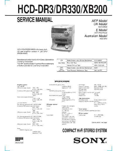 panasonic sony - hcd-dr3  panasonic Fax KXFM90PDW Viewing SGML_VIEW_DATA EU KX-FM90PD-W SVC Audio sony_-_hcd-dr3.pdf
