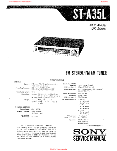 panasonic Sony ST-A35L  panasonic Fax KXFM90PDW Viewing SGML_VIEW_DATA EU KX-FM90PD-W SVC Audio Sony ST-A35L.pdf