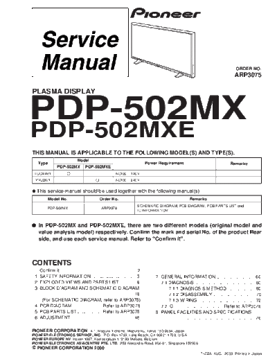 Pioneer A3075  Pioneer DVD pioneer cd sm A3075.pdf