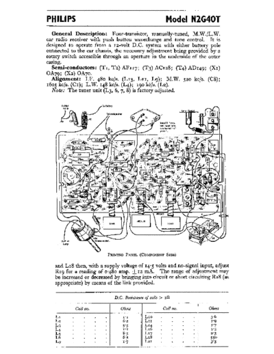 Philips n2g 40 t  Philips Historische Radios N2G40T n2g 40 t.pdf