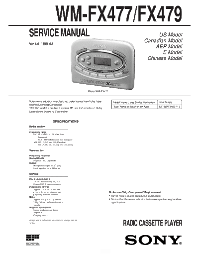 panasonic wm-fx477 fx479  panasonic Fax KXFM90PDW Viewing SGML_VIEW_DATA EU KX-FM90PD-W SVC Audio wm-fx477_fx479.pdf