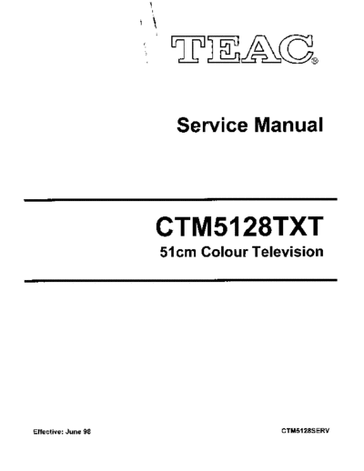 teac CTM5128TXT  teac TV CTM5128TXT.pdf
