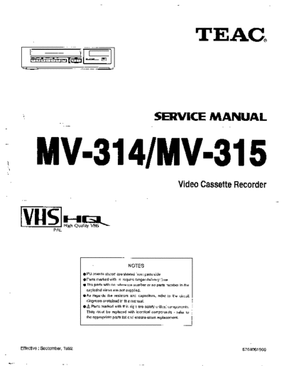 teac MV-314-315  teac VCR MV-314-315.pdf