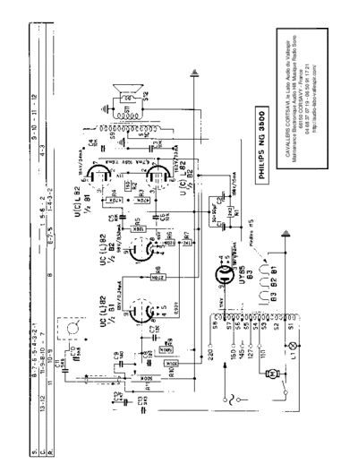 Philips ng 3500  Philips Historische Radios NG3500 ng 3500 .pdf