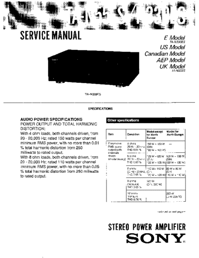 panasonic Sony TA-N55ES  panasonic Fax KXFM90PDW Viewing SGML_VIEW_DATA EU KX-FM90PD-W SVC Audio Sony_TA-N55ES.pdf
