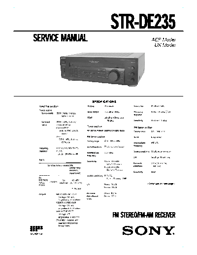 panasonic str-de235  panasonic Fax KXFM90PDW Viewing SGML_VIEW_DATA EU KX-FM90PD-W SVC Audio str-de235.pdf