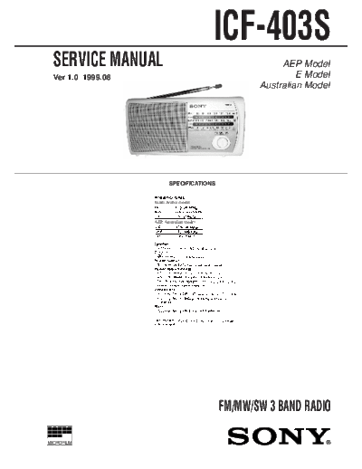 panasonic sony icf-403s service manual  panasonic Fax KXFM90PDW Viewing SGML_VIEW_DATA EU KX-FM90PD-W SVC Audio sony_icf-403s_service_manual.pdf