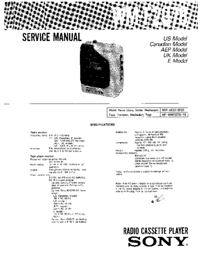 panasonic sony wm-f2078  panasonic Fax KXFM90PDW Viewing SGML_VIEW_DATA EU KX-FM90PD-W SVC Audio sony_wm-f2078.pdf