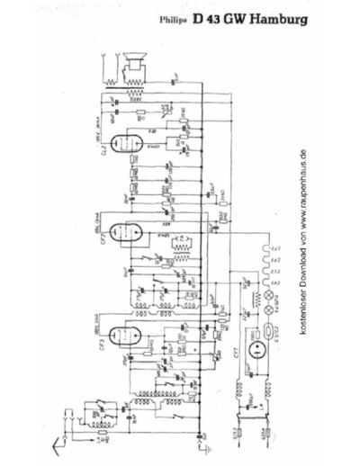 Philips D43GW SB 1222675097  Philips Historische Radios D43GW D43GW_SB_1222675097.pdf