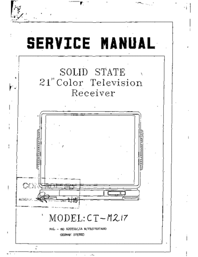 teac CTM217  teac TV CTM217.pdf