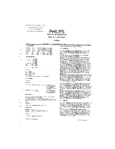 Philips BX485V  Philips Historische Radios BX485V BX485V.pdf