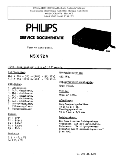 Philips n5x 72 v  Philips Historische Radios N5X72V n5x 72 v.pdf