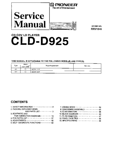 Pioneer hfe   cld-d925 service en  Pioneer Laser Disk CLD-D925 hfe_pioneer_cld-d925_service_en.pdf