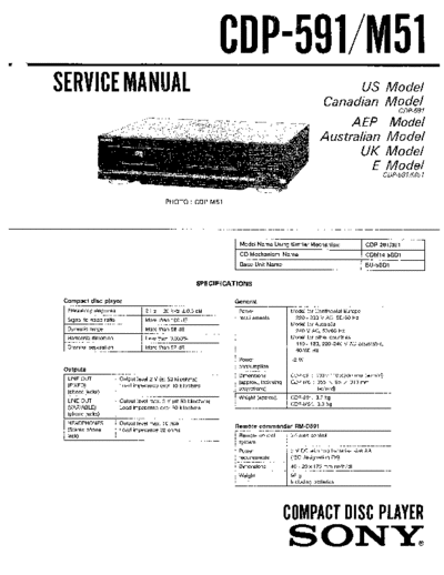 panasonic hfe sony cdp-591 cdp-m51 service  panasonic Fax KXFM90PDW Viewing SGML_VIEW_DATA EU KX-FM90PD-W SVC Audio CDP-591 hfe_sony_cdp-591_cdp-m51_service.pdf