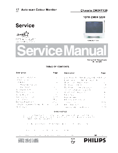 Philips 24SGS3-pc0  Philips Monitor Monitor CD 2001[1].part02 Monitor CD 2001 E-MANUALS Philips crt 107b cdrom 24SGS3-pc0.pdf