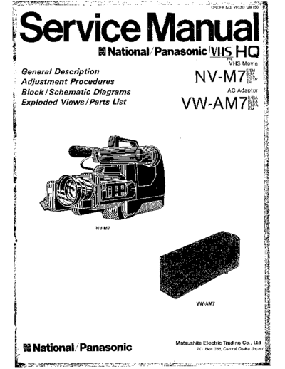 panasonic 712156 TOP  panasonic Cam NV-M7 Viewing PDF_VIEW_DATA EUOT NV-M7E SVC 712156_TOP.pdf