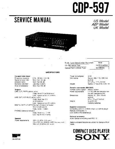 panasonic sony cdp-597  panasonic Fax KXFM90PDW Viewing SGML_VIEW_DATA EU KX-FM90PD-W SVC Audio CDP-597 sony_cdp-597.pdf