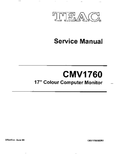 teac CMV1760  teac TV CMV1760.PDF