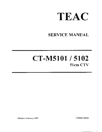 teac CTM5101 5102  teac TV CTM5101_5102.pdf