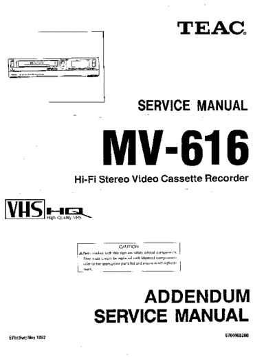 teac MV-616  teac VCR MV-616.pdf