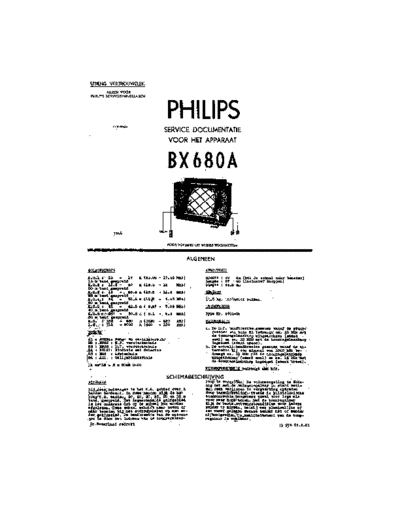 Philips BX680A  Philips Historische Radios BX680A BX680A.pdf