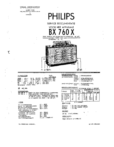 Philips BX760X  Philips Historische Radios BX760X BX760X.pdf