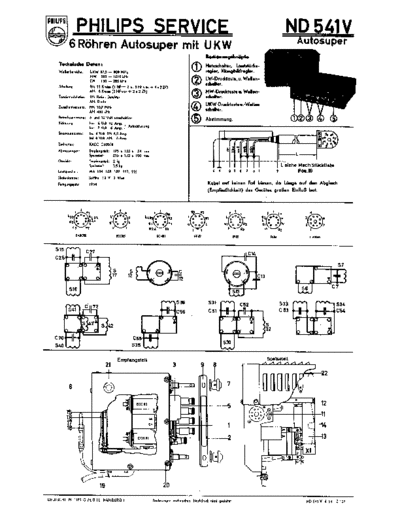 Philips nd 541 v  Philips Historische Radios ND541V nd 541 v.pdf