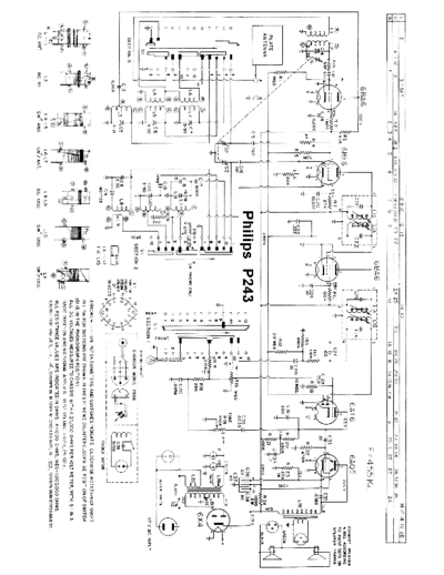 Philips p243data  Philips Historische Radios P243 philipsp243data.pdf