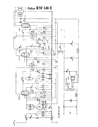 Philips rw 148 e  Philips Historische Radios RW148E rw 148 e.pdf