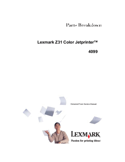 Lexmark 4099  Lexmark InkJet z31 4099.pdf