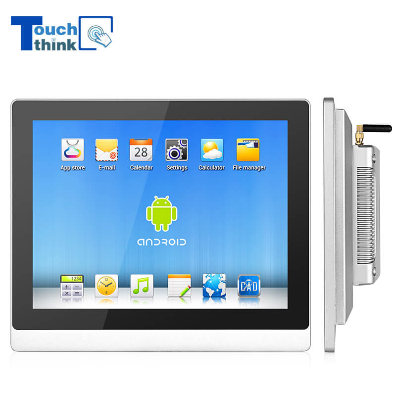 Shenzhen Touch Think Intelligence Co., Ltd. Rugged Android Industrial Tablets 12 inch Rugged Android Industrial Tablets 12 inch
Size: 12

12-inch industrial Android panel PC
Touch Think new fourth industrial tablet PC pre-installed Android system, designed to stable running in harsh complex environments. The front panel designed with standardIP65 rating dust-proof andwater-
proof. Android tablets are designed to withstandvibrationand shock. They are well-protected during shipment and excellent for transportation applications. Offermulti-point capacitive touchand non-touch style
The12 inch android tabletis an aluminum-aluminum alloy, which is light in size and beautiful in appearance. Reached military level. Touchandroid tabletswith the characteristics of sturdiness, shockproof, moisture-proof, dustproof, high-temperature resistant multi-slot, and easy expansion.
LCD industrial-gradeandroid tabletcomputer material is made of aluminum alloy, which is light in size and beautiful in appearance. It reaches the military level. It has the characteristics of sturdiness, shockproof, moistureproof, dustproof, high-temperature resistant multi-slot, and easy expansion. It is a variety of industrial control, The best platform for automation applications such as traffic control and environmental protection control. The machine is equipped with 12.1" wide temperature, high brightness LCD liquid crystal display, integrated industrial-grade low-power embedded motherboard, supports CF, HDD, and has multiple I/O Interface, resistive touch screen; 12.1-inch LCD display, brightness, and contrast can be adjusted, and has a standby energy-saving mode.
visit our website: 
https://www.touchtecs.com/10mm-industrial-android-panel-PC/rugged-android-industrial-tablets-12-inch.html
Touch Think All-in-one Android PC Features
1. The industrialtablet computerpanel PC is designed to the full-flat seamless front panel, easy tomaintain, more suitablefor embedded installation.
2. IP65 rated waterproof and dust-proof, effectively withstanding the infiltration of dustand water vapor.
3. Aluminum alloy shell with high hardness, 7H level, which enhanced protectionperformancefor the screen.
4. Shock-proof, high and low-temperature resistance, workingtemperature range up to- 20 ~70C.
5. The rear cover of the panel PC designed with a circular arc structure, high heat-dissipation.
6. Anti-EMI: it meets the EMI/EMC standard, performs perfectly in harsh conditions.
7. Reserved dustproof&waterproof horn hole: the horn adapts to the technology of industrial sound transmission material, it also supports dust-proof and waterproof.
8. External key adjustment function: built-in button for adjustment of screen brightness, itreduced complex and tedious operation.
9. The power consumption of Touch Think Android industrial touch all in one PC is low.
10. Low calorific value: The self-developed motherboard has very small calorific value, and the temperature of the motherboard is generally normal temperature, the industrial all-in-one PC support long-time stable running for the whole year.
11. Android industrial touch screen all-in-one boot-up time is short, generally only a few seconds.
12. An excellent performance like X86 in terms of video multimedia, data communication, and other aspects.
13. Android industrial all-in-one tablet PC applied to a complex environment, it can work all the time without personnel to maintain, and in the case of power regulation, it supports the plug-and-play function. Industrial-grade motherboards are generally not affected by the environment, the lowest temperature can be - 20 degrees Celsius, the highest temperature can be about 70 degrees Celsius.
14. Touch Think panel PC offers rich ports for customers: RJ45, HDMI, DVI, VGA, and special anti-drop DC.
15. The Android all-in-one PC support multi-type of installation methods in a different application.

If you are interested in our 12 inchandroid tablets, pleasecontact usin time！