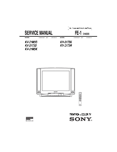 Sony chassis FE-1-11  Sony sony chassis FE-1-11.pdf