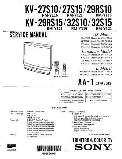 Sony 27s10 Service manual  Sony Sony_27s10_Service_manual.pdf