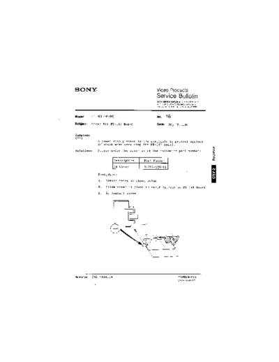 Sony VID0016  Sony VID0016.pdf