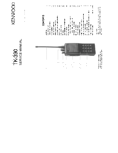 Kenwood TK-390-No-Schematic  Kenwood Radios TK-390-No-Schematic.pdf