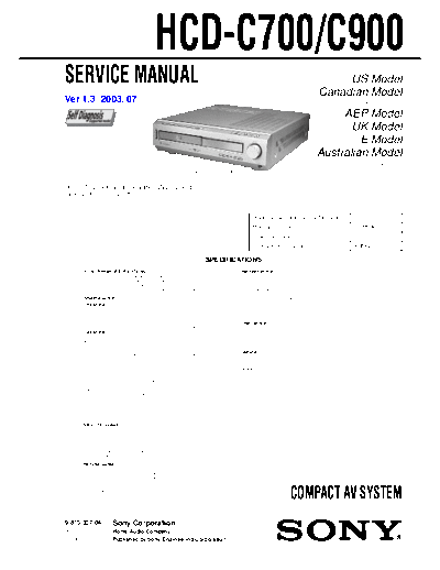 Sony HCD-C700 C900  Sony SONY  HCD-C700_C900.pdf