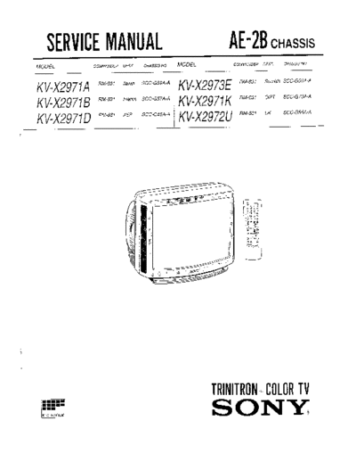 Sony CHASSIS AE-2B  Sony SONY CHASSIS AE-2B.pdf