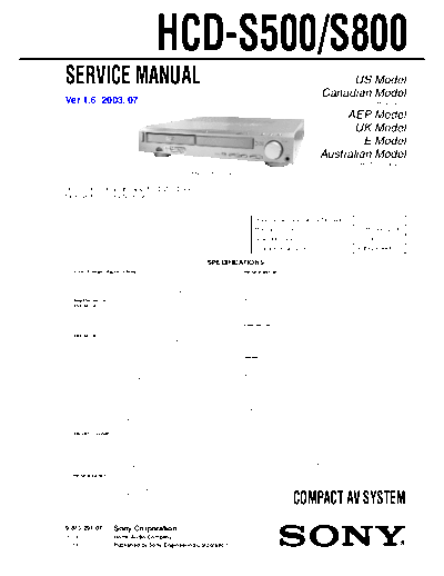Sony HCD-S500 S800  Sony SONY HCD-S500_S800.pdf