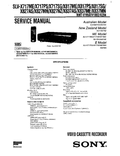 Sony SLV-X717ME1  Sony SLV-X717ME1.pdf