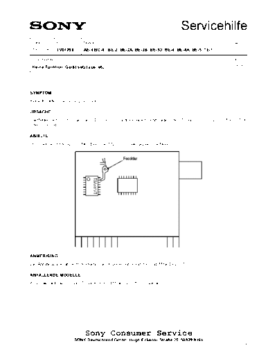 Sony Tuner Info  Sony Sony Tuner Info.pdf